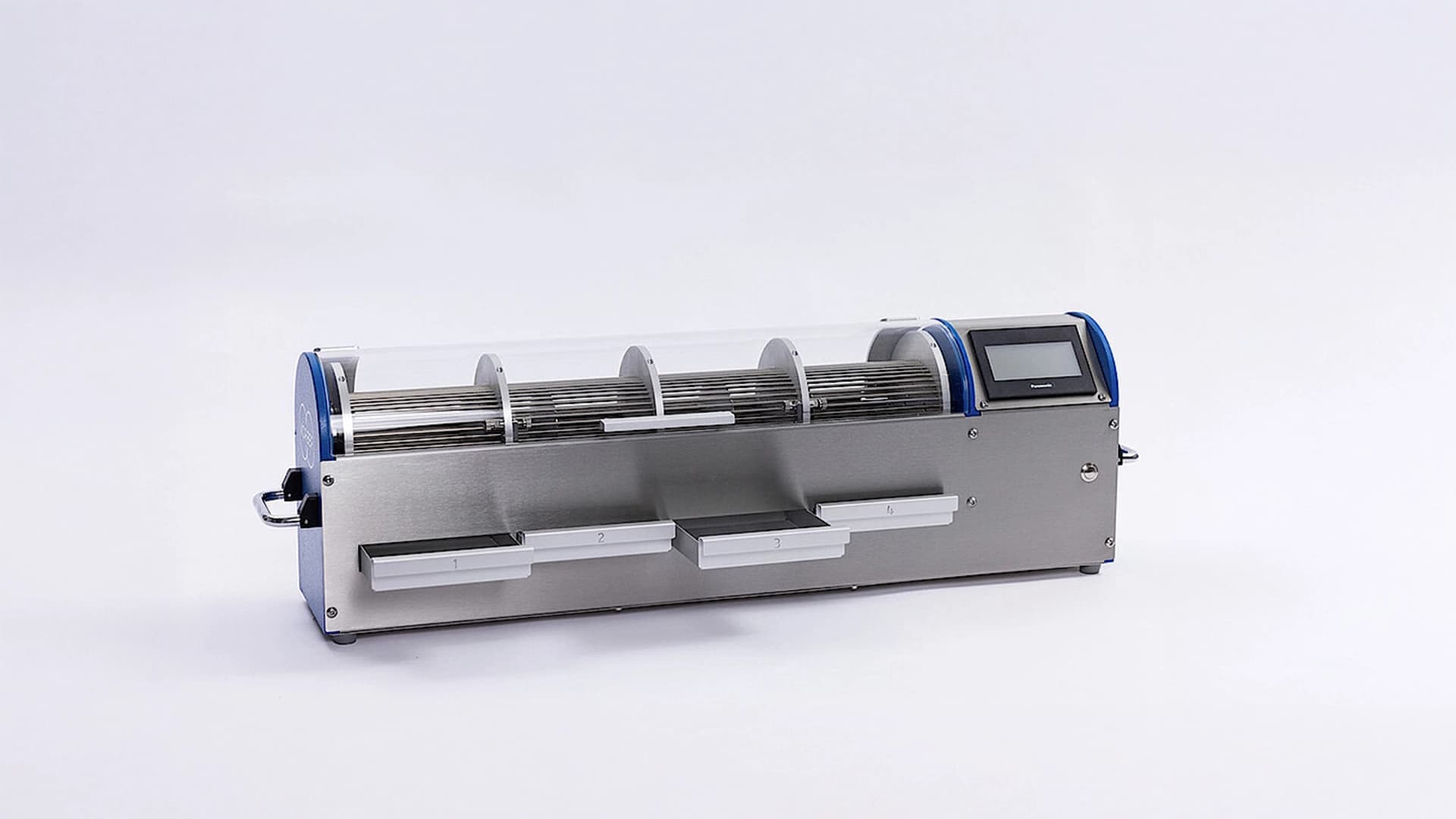 Körber's E44 machine - a measuring device used to test the stability of plain and filter cigarette ends.