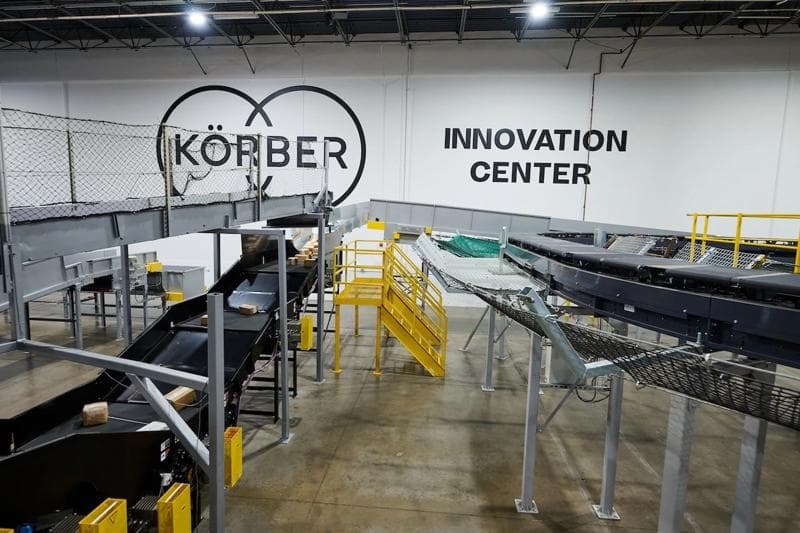 Interior of Körber's innovation center in Dallas