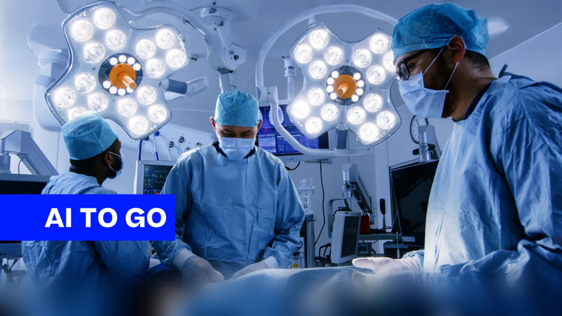 Doctors in an operating room.