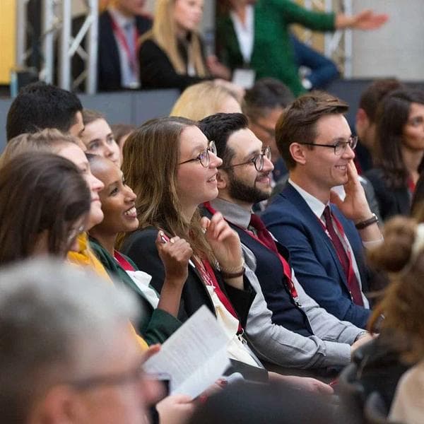 People on a conference