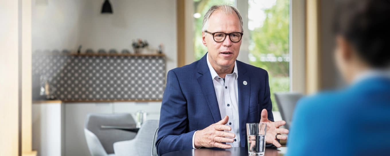 Jürgen Heller, Körber Technologies Chief Sales Officer, in a interview