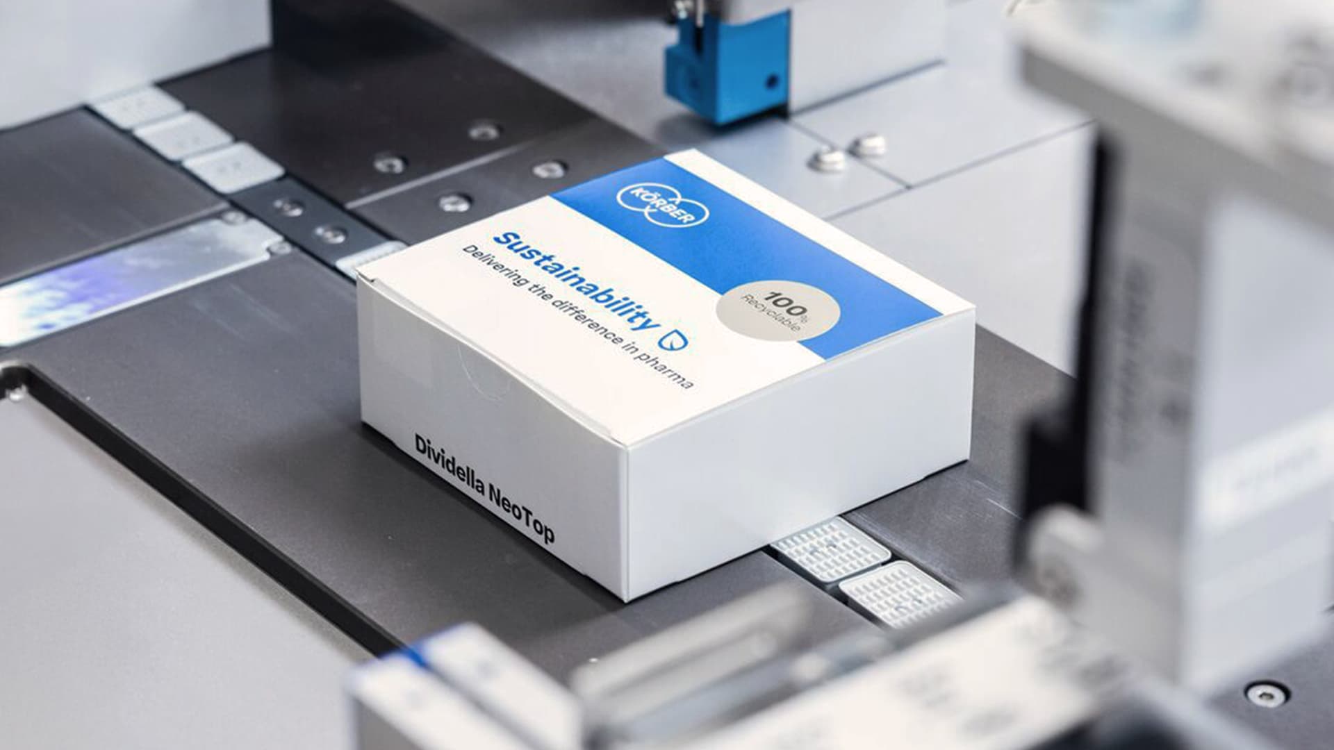 Körber branded packaging for pharmaceuticals