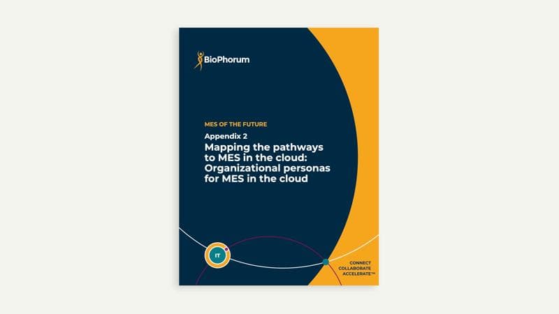 Cover of the whitepaper "Mapping the pathways to MES in the cloud: addressing challenges and unveiling opportunities"