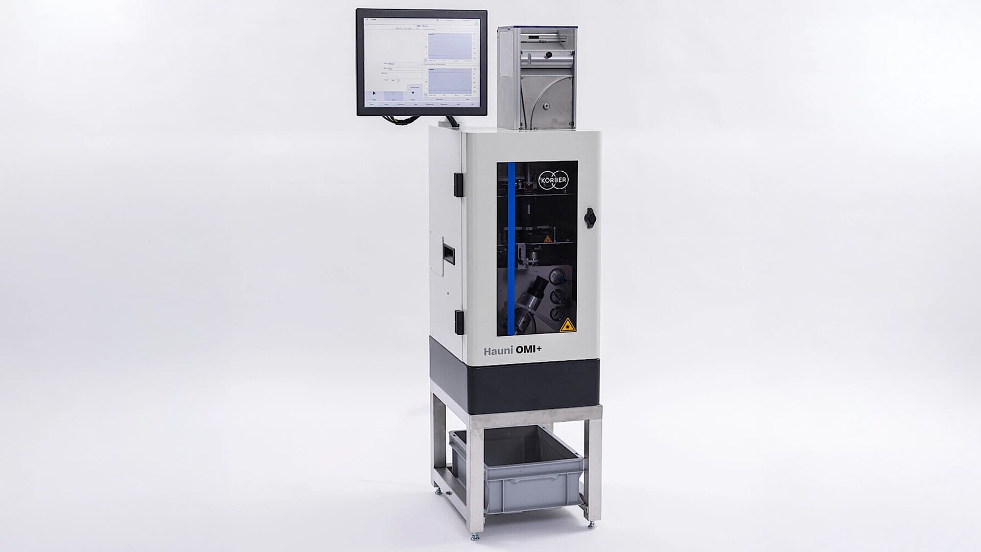 Körber Technologies' Hauni OMI+, a measurement instrument for the tobacco industry.