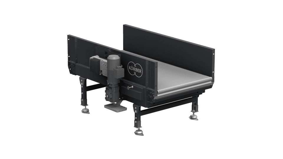 Körber belt conveyor.