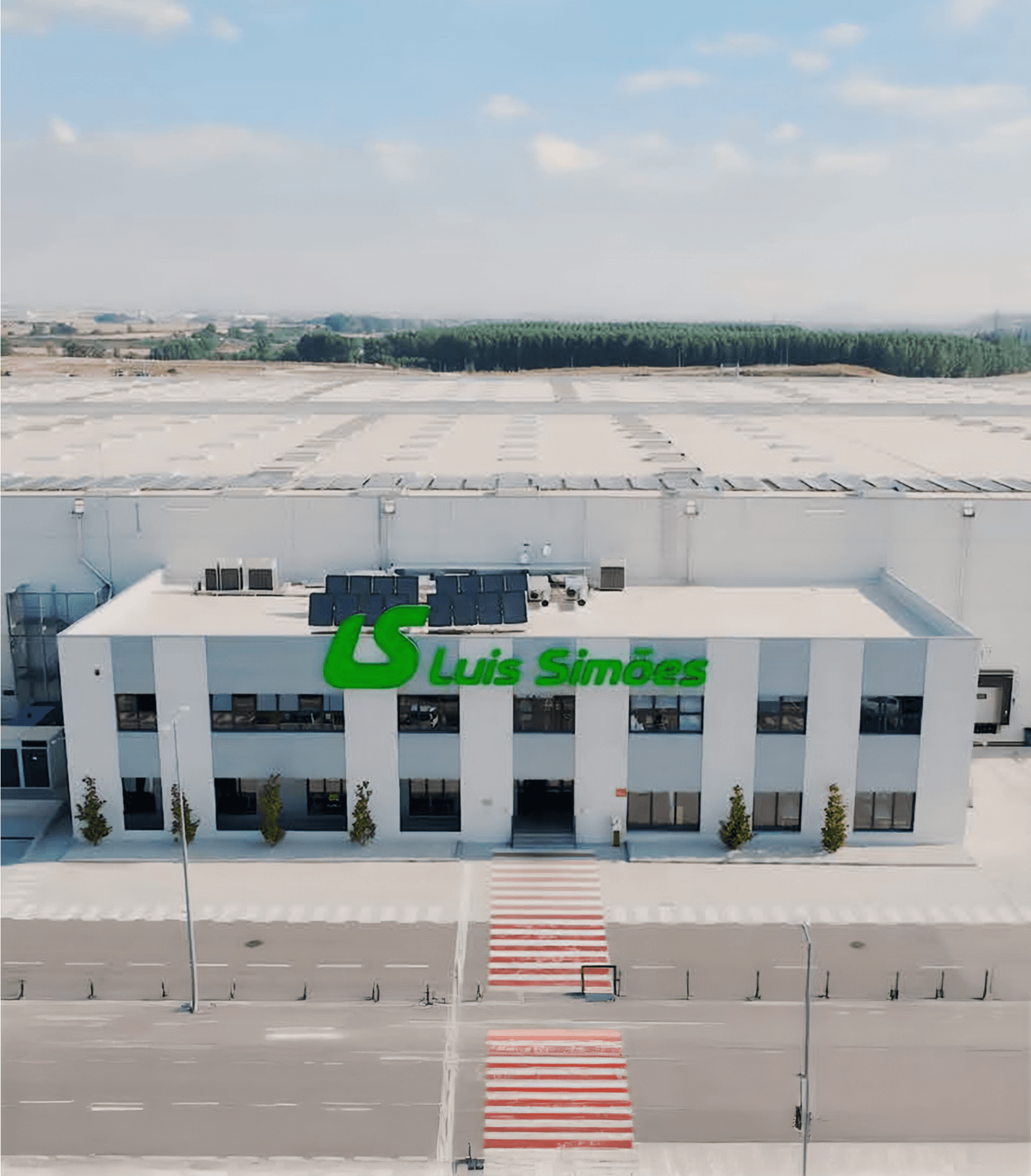 Exterior of Louis warehouse