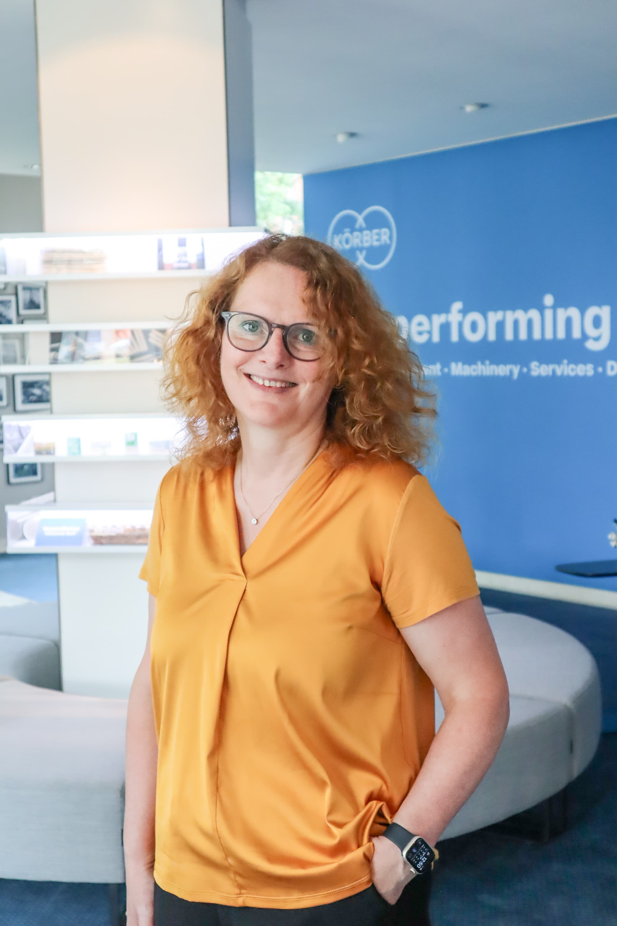 Martina Wieckhorst, Project Leader at Körber Technologies. 