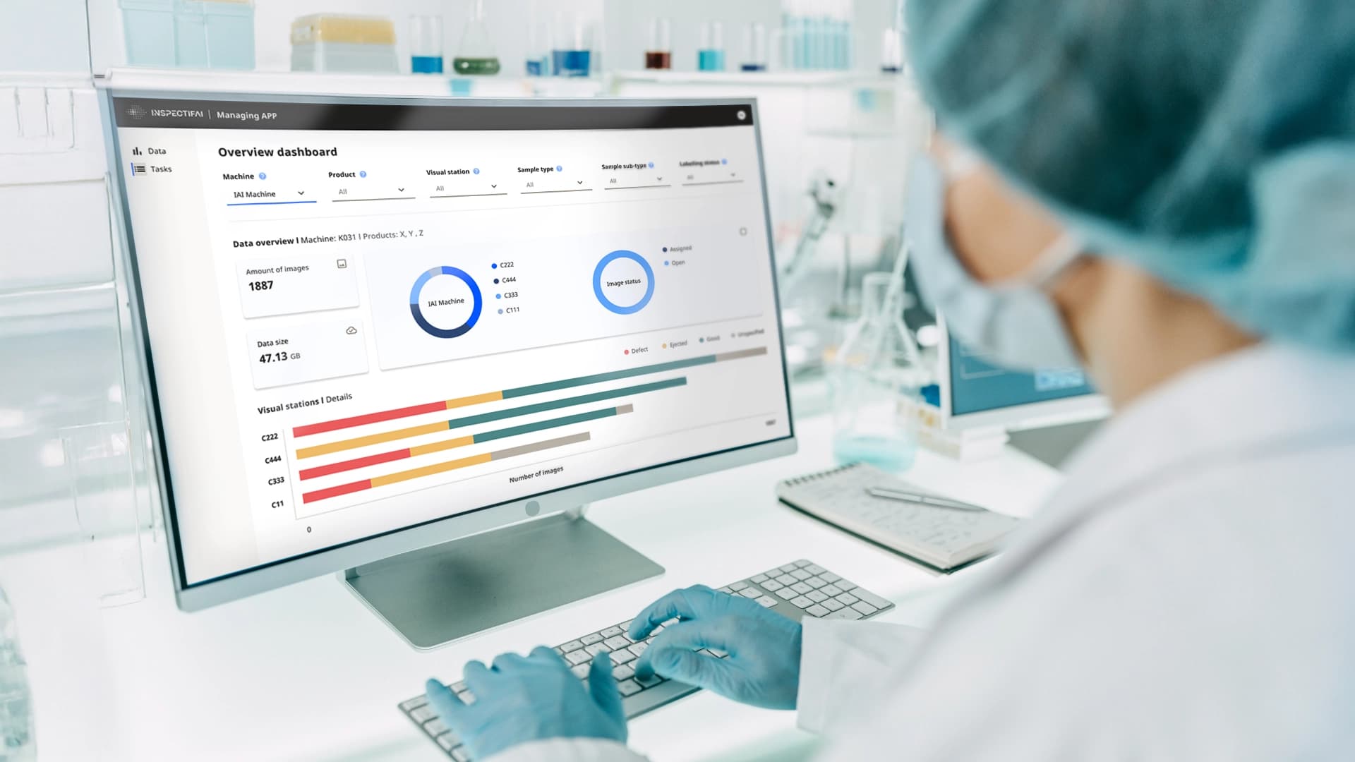 Worker using InspectifAI.