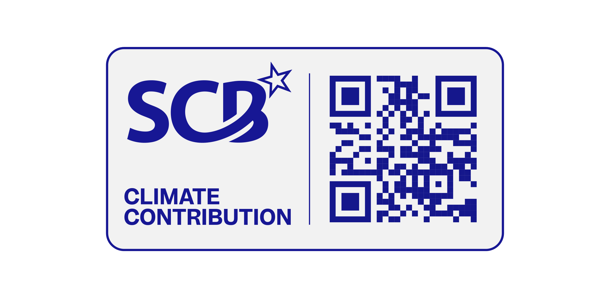 SCB Climate contribution report qr code