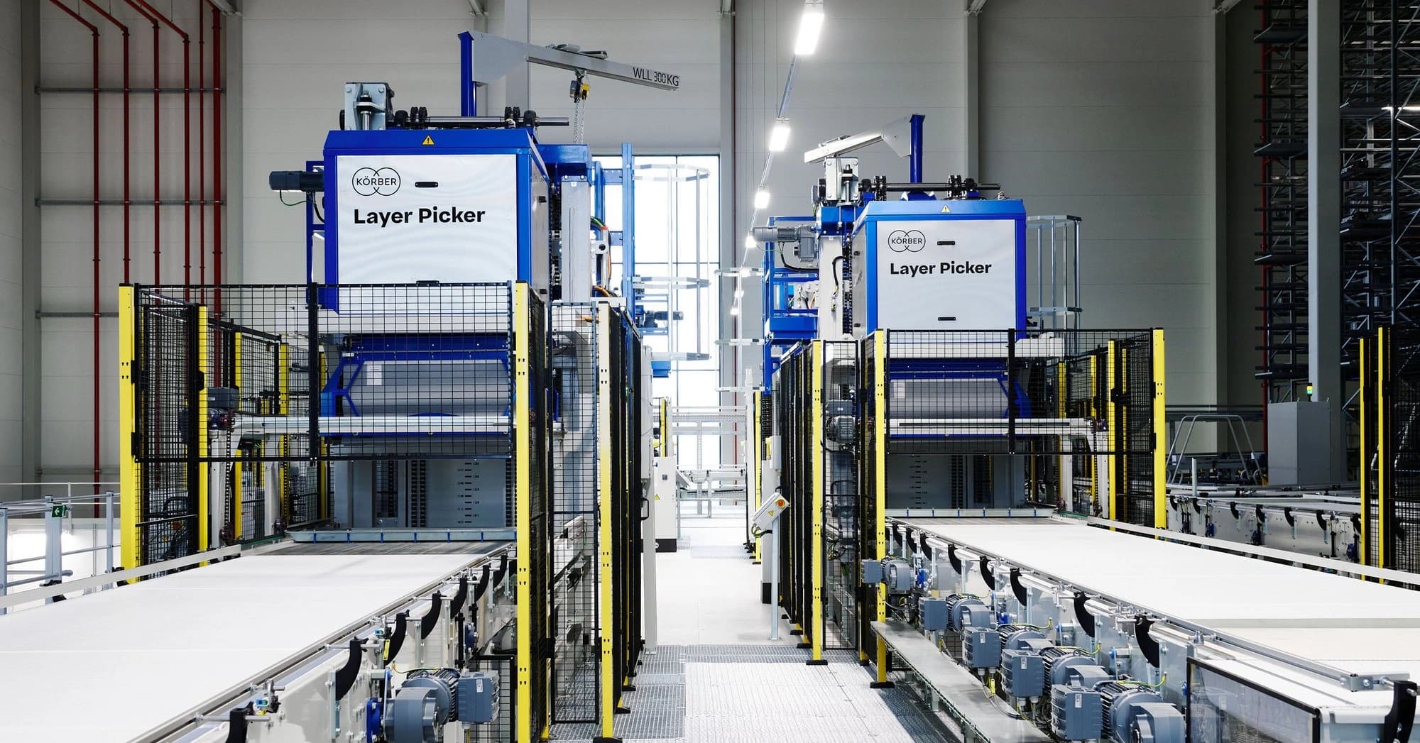 equipment integrators in use at a körbers warehouse