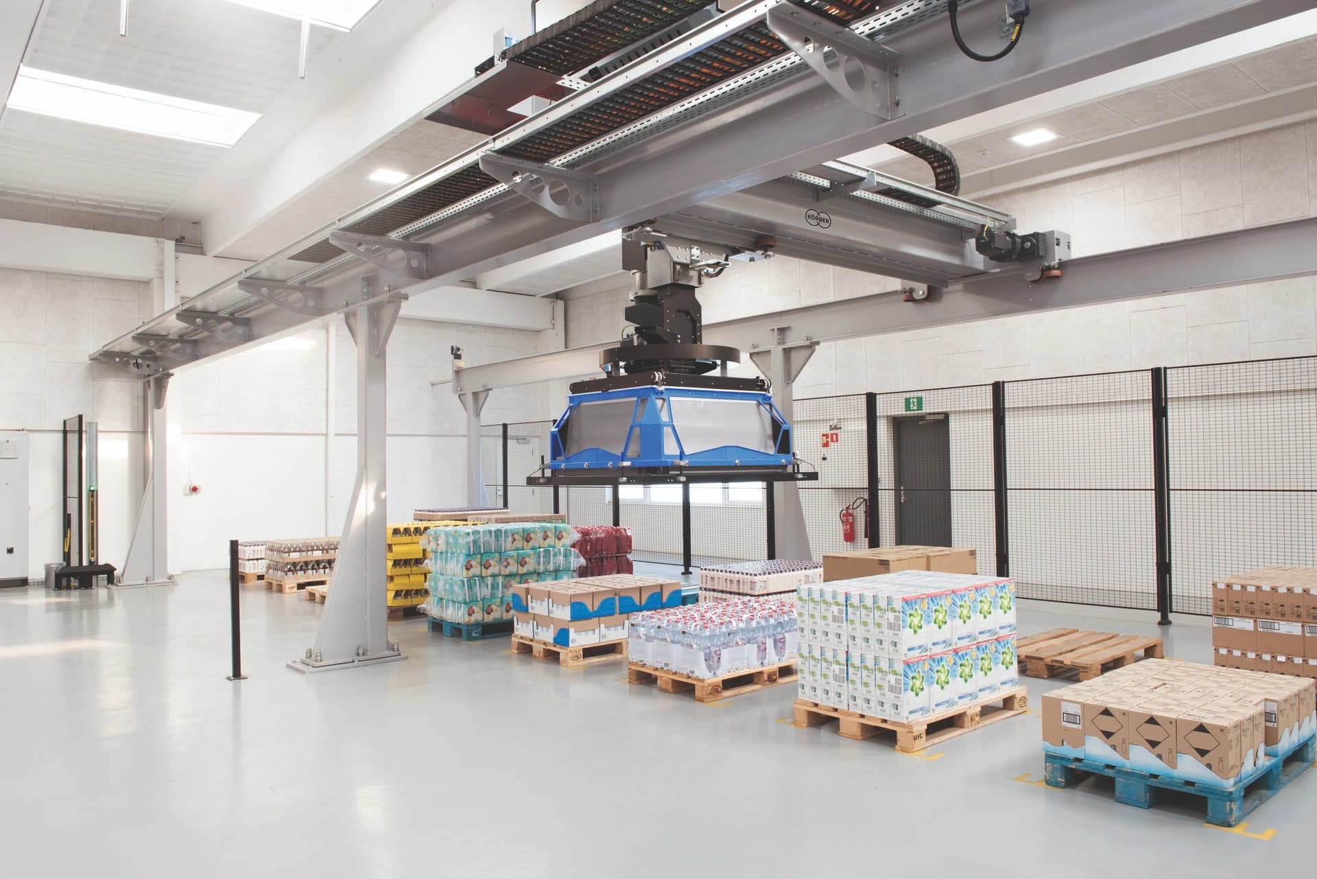 a layer picker in action in a warehouse environment