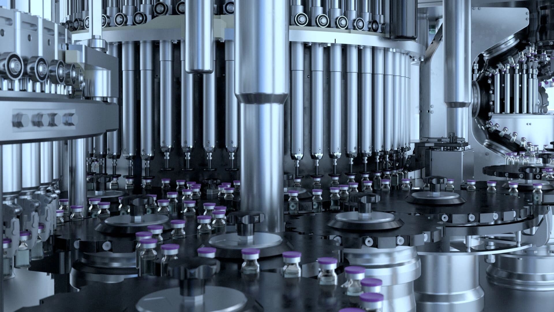 Picture of Körber's Switch 500 inspection machine.
