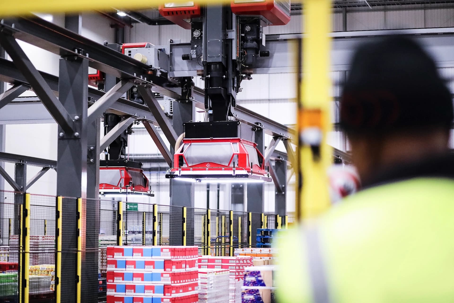 a man working on order picking systems