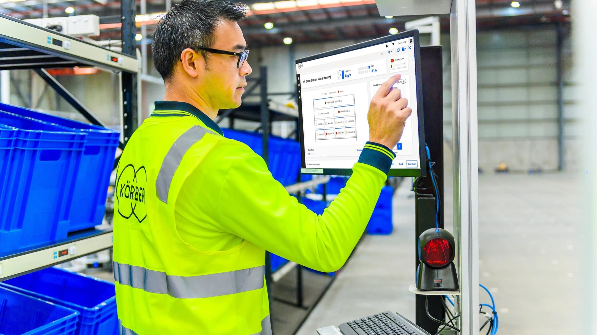 a Körber worker focused on K.OneX S/BET software add-on