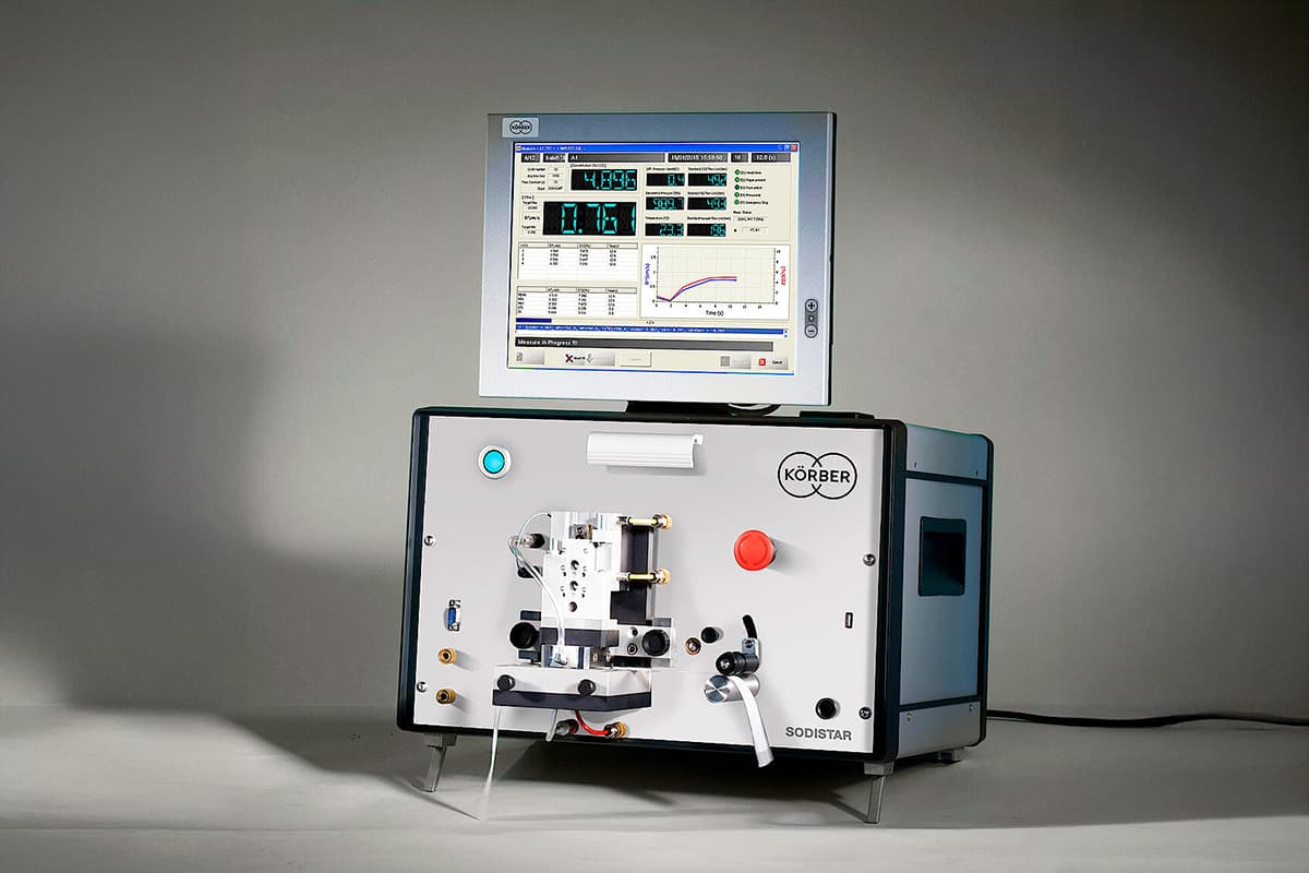 Picture of Sodistar machine.