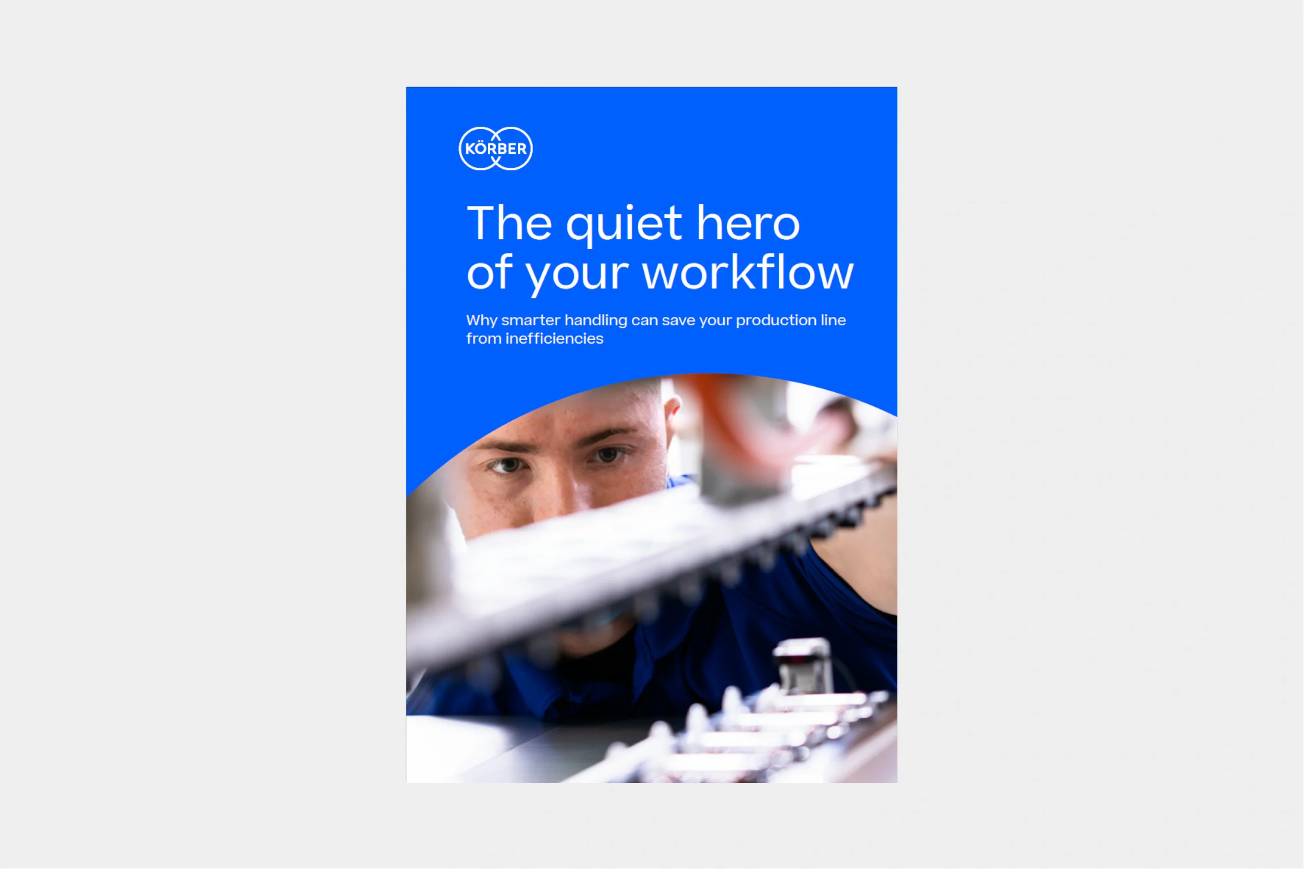 Cover of Körber's whitepaper "The quiet hero of your workflow".