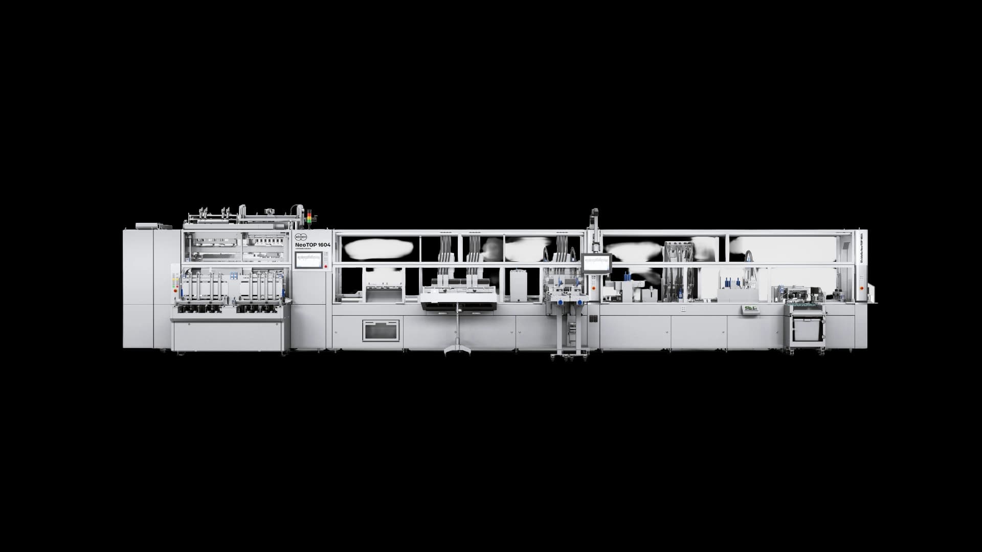 Photograph of Körber's machine Dividella 1604.