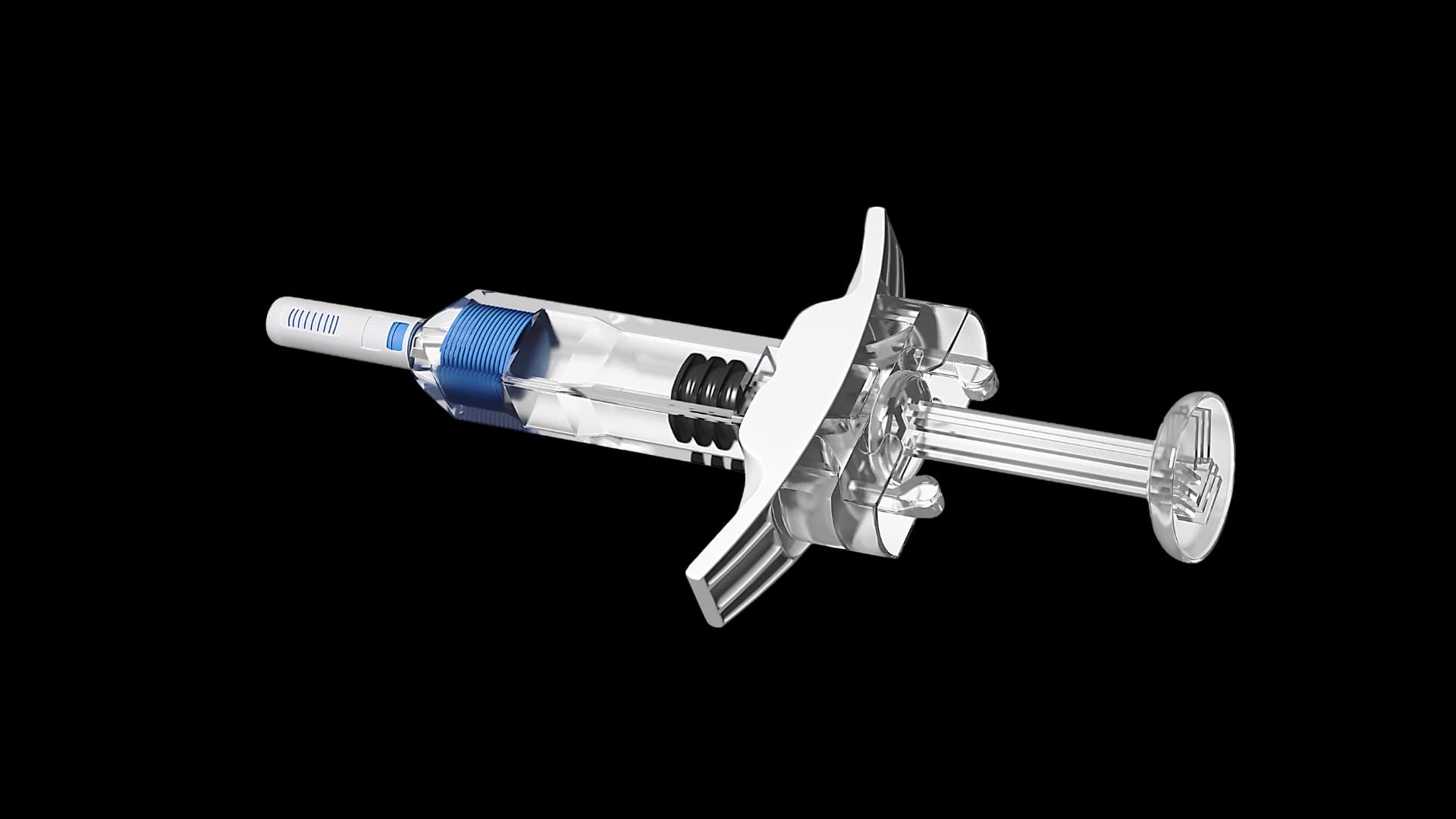 Picture of a safety syringe