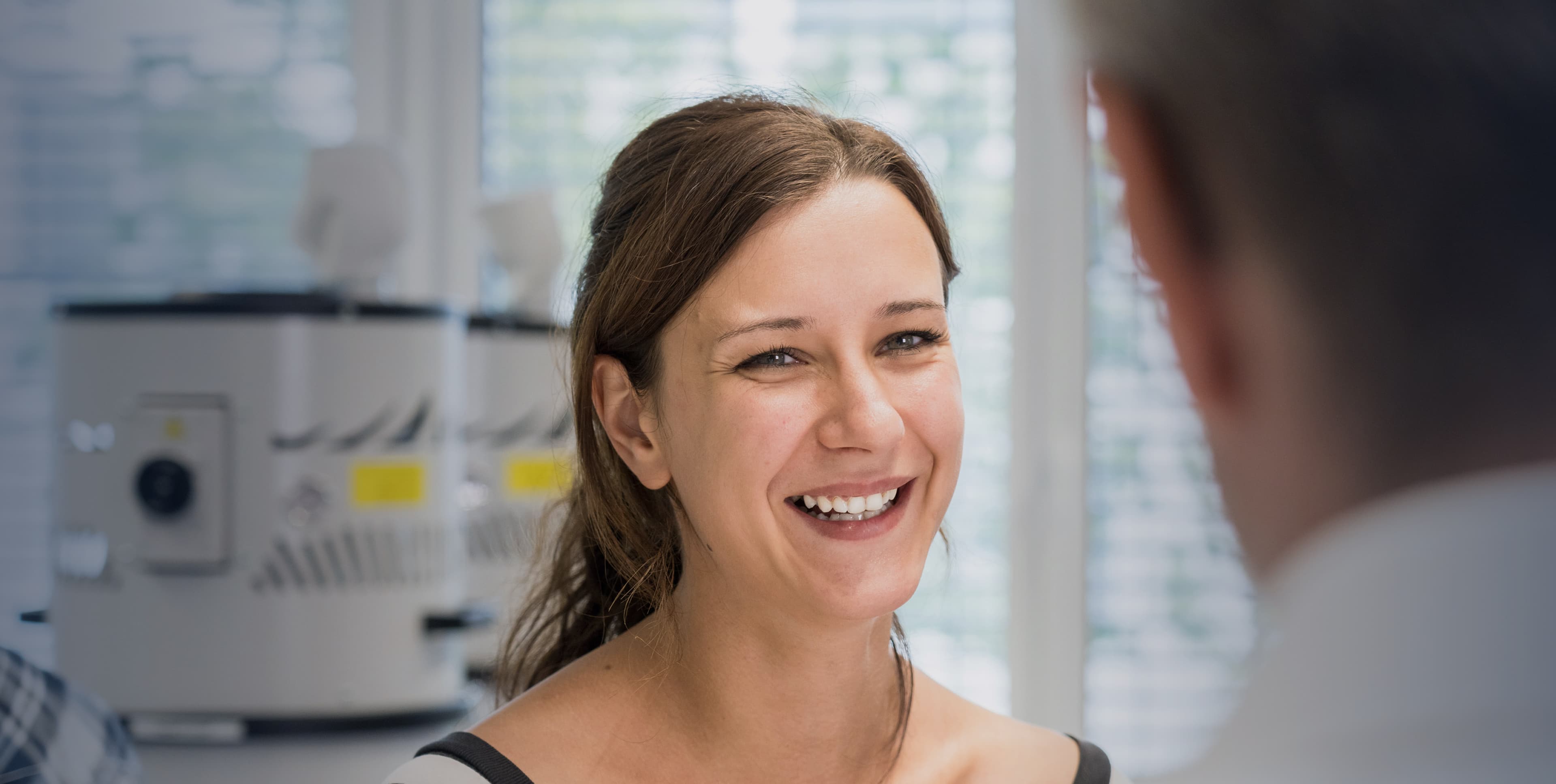 Körber employee smiling