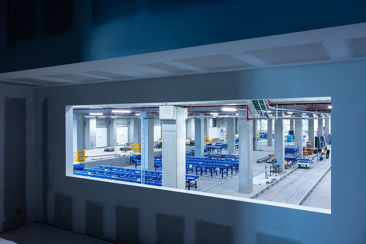 Eutraco warehouse panoramic view