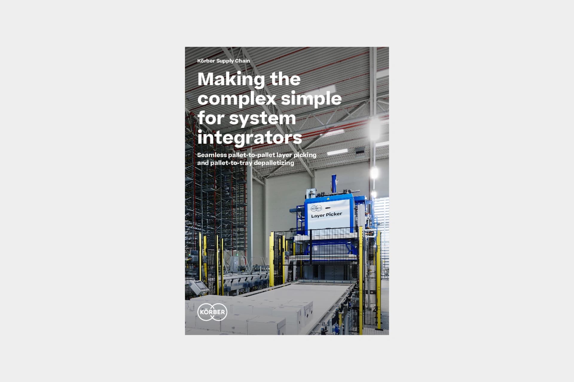 Cover of the whitepaper "Making the complex simple for system integrators".